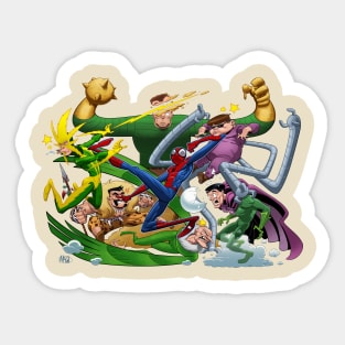 The Sinister Six Sticker